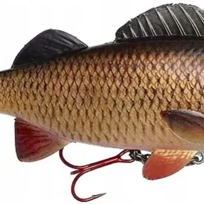 Guma spinningowa DAM Effzet Natural Perch Paddle Tail