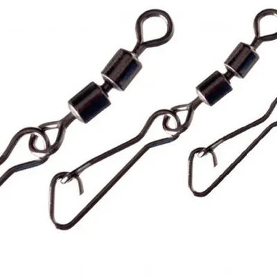 Agrafka z krętlikiem Flagman Double Link Swivels
