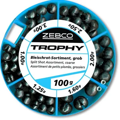 Śruciny Zebco Split Shot Assortment