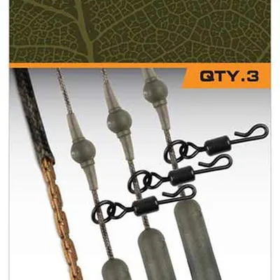 Zestaw końcowy FOX Carp Edges Naturals Copper-Core Heli Rig
