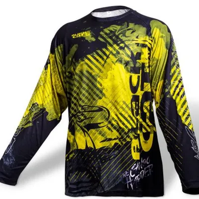 Koszulka z długim rękawem Fishing Jersey Black Cat
