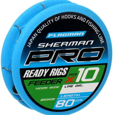 Przypon gotowy Flagman Sherman Pro Feeder Ready Rigs