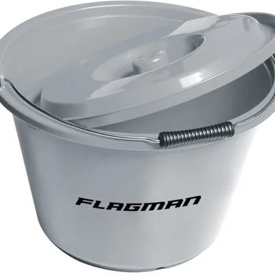 Wiadro Flagman Groundbait Bucket with Lid