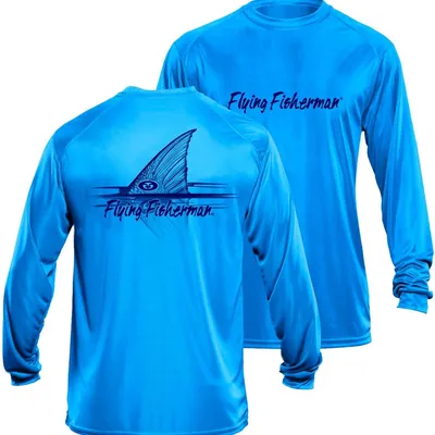 Bluza Flying Fisherman Performance Redfish Blue