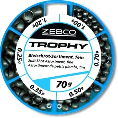 Śruciny Zebco Split Shot Assortment