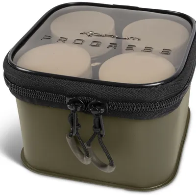 Torba z 4 pojemnikami Progress EVA Hookbait Pouch Korum