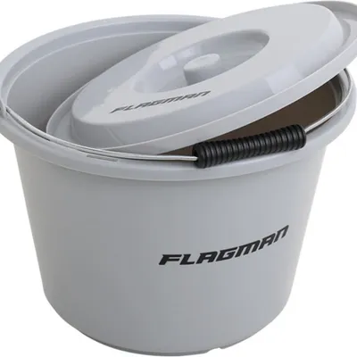 Wiadro Flagman Groundbait Bucket with Lid