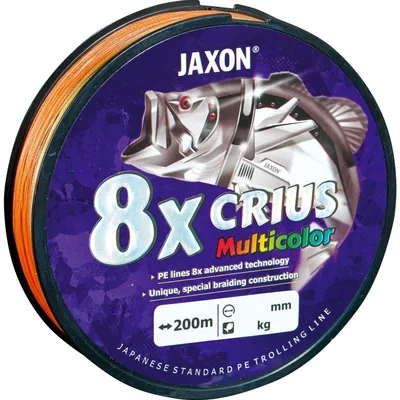 Plecionka Jaxon Crius 8X Multicolor