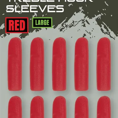Osłonka FOX Rage Red Treble Hook Sleeves