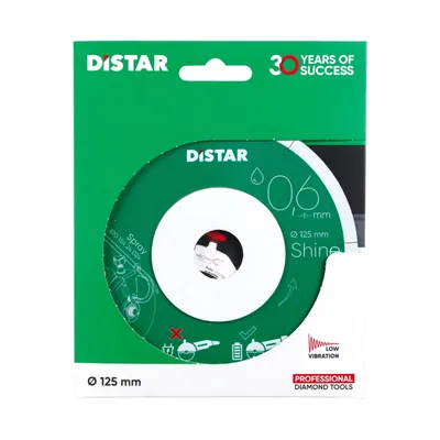 DISTAR Shine 125mm DIAMENTOWA TARCZA 125x0,6