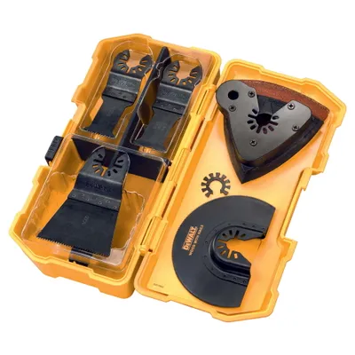 DeWALT DT20731 Zestaw brzeszczotów do multitool, 8 elementów w walizce