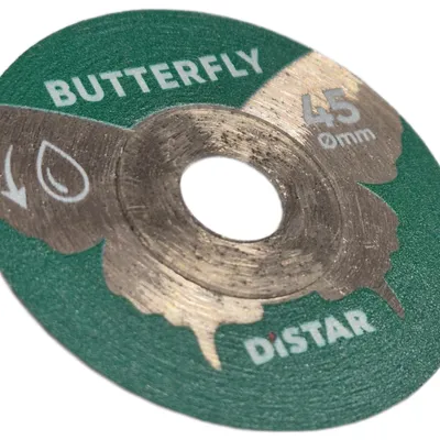 DISTAR Tarcza diamentowa Butterfly 45mm otwór 9,6mm do PROXXON LHW LHW/A Wbudowana Podkładka
