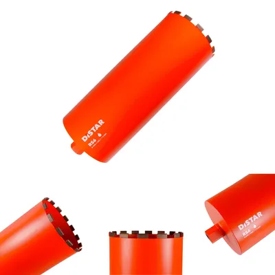 DISTAR Koronka Diamentowa Do Wiertnicy Wiertło Koronowe 200mm 1 ¼” Na Mokro
