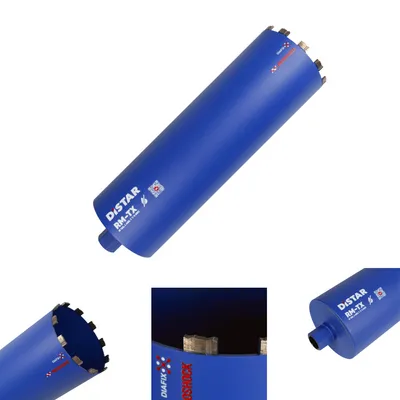 DISTAR Koronka Diamentowa Do Wiertnicy Wiertło Koronowe 162mm 1 ¼” Na Sucho
