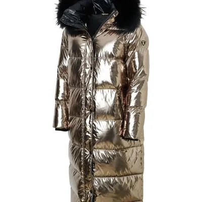 ROCKANDBLUE QUEEN COAT 120 cm - Długi obszerny płaszcz puchowy