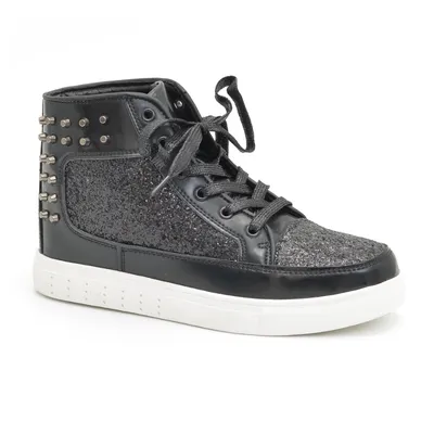 Czarne sneakersy scaviola