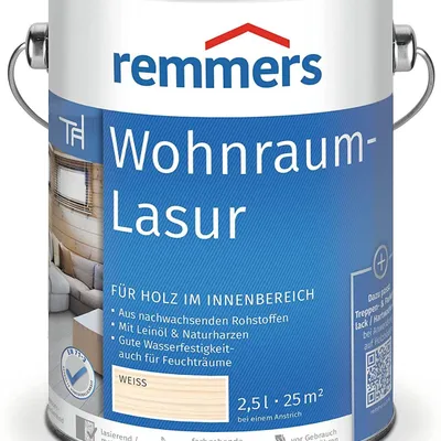 Remmers Wohnraum-Lasur Biały 2,5 L