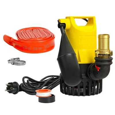 BANDLOO JP09387 – Zestaw pompy Jung U5KS + Wąż 20m + Geka 1 1/4" + Akcesoria