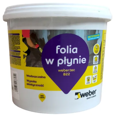 weber.tec 822 7 kg płynna folia uszczelniająca