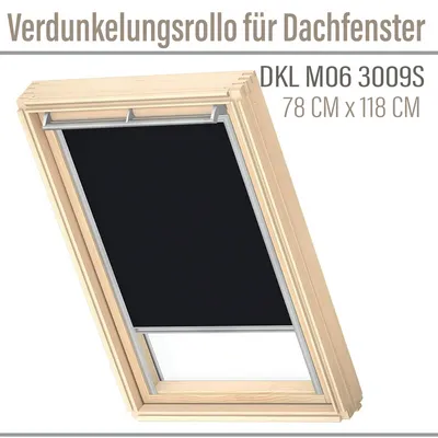 Velux Roleta DKL M06 3009S 78x118 zaciemniająca