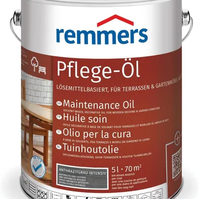 Remmers Pflege-Öl 5L Antracytowy intensywny