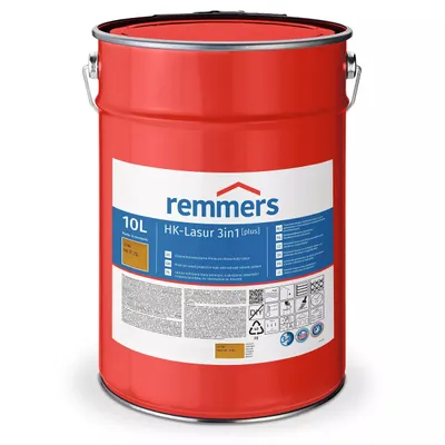 Remmers HK-Lazura 3w1 Plus Sosna 10 L – impregnat do drewna zewnętrznego