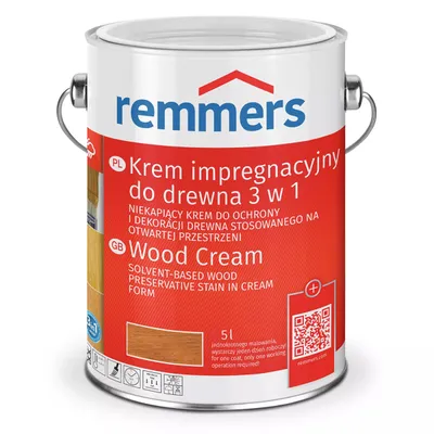 Remmers Holzschutz-Creme Krem impregnacyjny do drewna 5L - teak