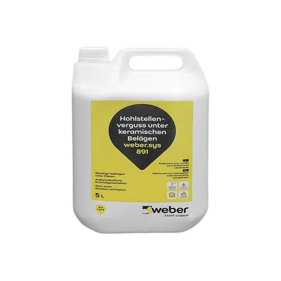 OUTLET Weber.sys 891 5 l Jednoskładnikowa ciecz iniekcyjna do uszczelniania pęknięć i wypełniania pustek