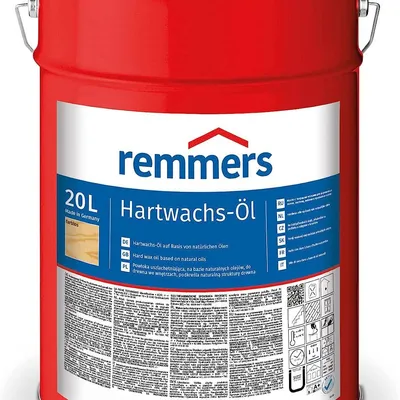 Remmers Hartwachs-Öl Olej do podłóg Wosk twardy Bezbarwny 20L