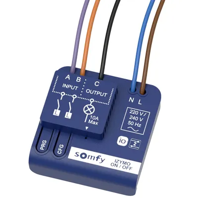 Somfy IZYMO io 1822649 Mikro odbiornik Wł./Wył.