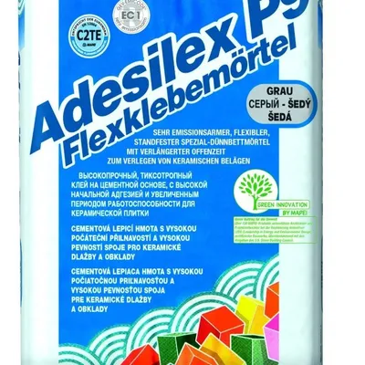 Mapei ADESILEX P9 Flexklebemörtel Mosaik Keramik Naturwerkstein Grau 25 KG