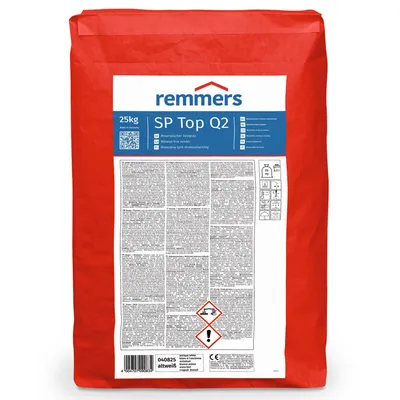 Remmers SP Top Q2 25 kg biały Mineralny tynk drobnoziarnisty
