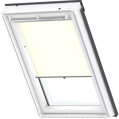 VELUX RHL PK00 1028 Roleta 94x160 dekoracyjna Original Store Rideau Tamisant avec Crochets (RHL), PK04, PK06, PK08, PK10, P04, P06, P08, P10, Blanc