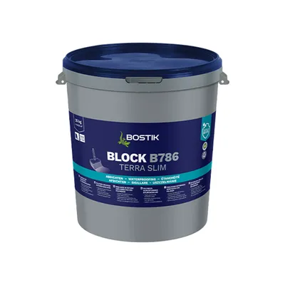 Bostik BLOCK B786 TERRA SLIM – emulsja bitumiczno-lateksowa do hydroizolacji