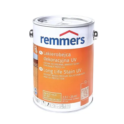 Remmers Dauershutz-Lasur UV Dąb Rustykalny 2,5L Lakierobejca Dekoracyjna UV