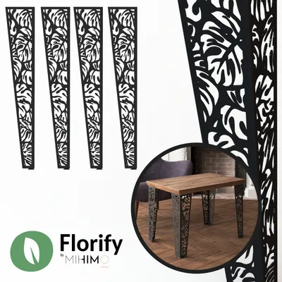 Zestaw Florify 4x noga monstera duża NMS 2.00 72cm