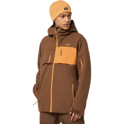 Męska Kurtka OAKLEY Kendall RC Shell – Brown Orange FOA404735X-31V