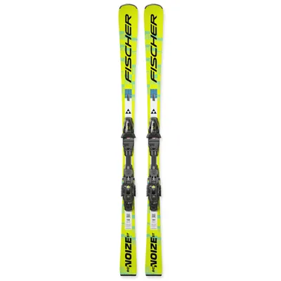 Narty Fischer RC4 Noize ST SuperFlex Yellow + wiązania RC4 Z12 GW 2026