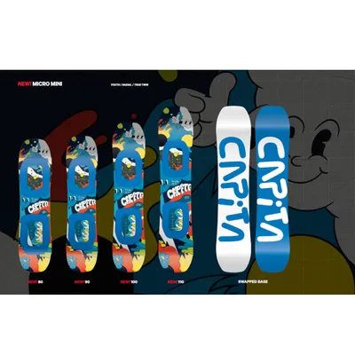 Kolekcja Zestaw Capita Micro Mini + wiązania Union Cadet