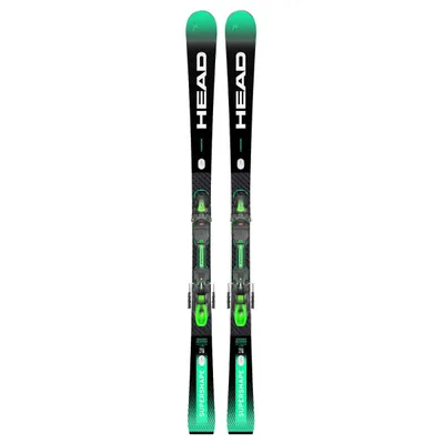 Narty HEAD Supershape e-Magnum 2025 + wiązania PRD 12 GW Green