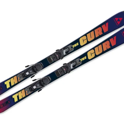 Narty Fischer The Curv Junior JRS + wiązania FS7 GW CA JRS 130-150 cm 2025