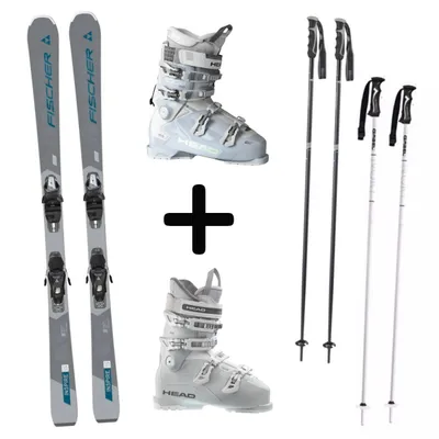 Zestaw Kolekcja Narty Fischer Inspire Lite SLR PRO + Buty + Kijki