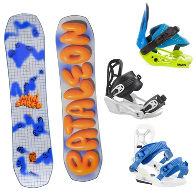 Zestaw snowboardowy Bataleon Minishred + Wiązania