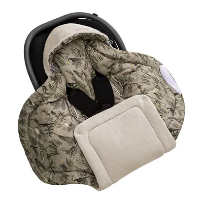 Otulacz/Kocyk do Fotelika Samochodowego Magic Jungle Khaki