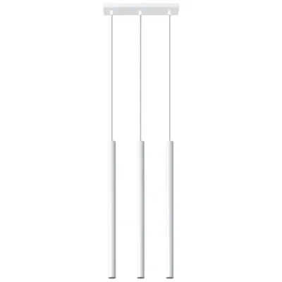 Lampa wisząca PASTELO 3 biała