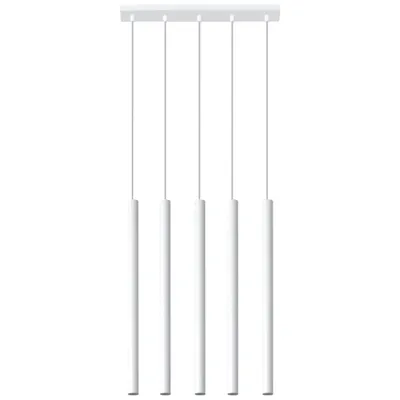 Lampa wisząca PASTELO 5 biała