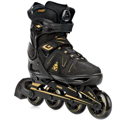 Rolki Raven Regulowane Pulse PRO Black Gold FitGo