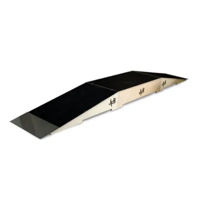Zestaw Kicker 2xRampa Medium Box 20 Antyposlizg Czarny
