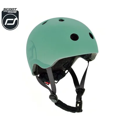 Kask dla dzieci Scootandride S-M dla dzieci 3+ Forest