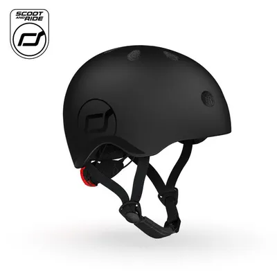 Kask dla dzieci Scootandride XXS-S dla dzieci 1-5 lat Black